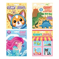 Bendon Giant Color & Activity Book, Assorted Designs — Dollar Tree