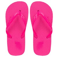 Kids' Pink Solid Color Rubber Flip Flops — Dollar Tree (SKU 270790)