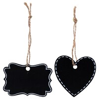 Crafter's Square Chalk-It-Up Tags with Cords, 4-Count. Packs — Dollar Tree