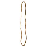 Metallic Orange Plastic Beaded Necklaces, 31 in. — Dollar Tree (SKU 237251)