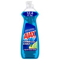 Ajax Ultra Liquid Dish Soap Citrus Scent and Salt, 1-Count. — Dollar Tree