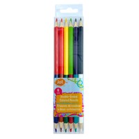 Jot Double-Ended Colored Pencils, 6-Count. Packs (12 Colors) — Dollar Tree