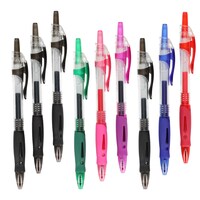 Zebra Retractable 0.7mm Gel Ink Pens, Assorted Colors, 3-Piece Pack. — Dollar Tree