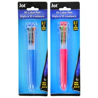 Jot 10-in-1 Plastic Multi-Color Ink Pens — Dollar Tree