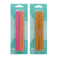 Diamond Cosmetics Colored Emery Boards, Assorted Colors, 2-Piece Pack. — Dollar Tree