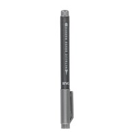 Inc. Journaling Metallic Silver Brush Marker — Dollar Tree