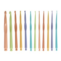 Crafter's Square Crochet Hook Set, 12-Piece Pack. — Dollar Tree