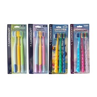 Luminant Soft Toothbrush, Assorted Styles, 3-Piece Pack — Dollar Tree