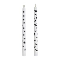 Seasonal Collection Tapered LED Candle, Assorted Designs — Dollar Tree