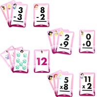 bulk disney princesses mathematics flash cards 36 ct decks dollar tree