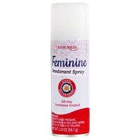 Bulk Assured Feminine Deodorant Spray 2 Oz Cans Dollar Tree