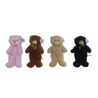 Fuzzy Friends Plush Bear, Assorted Colors, 1-Count. — Dollar Tree