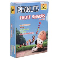 Peanuts Snoopy Fruit Snacks, 6-ct. Boxes — Dollar Tree (SKU 261230)