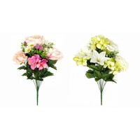 Floral Garden Hydrangea Mix Bush, Assorted Styles. — Dollar Tree