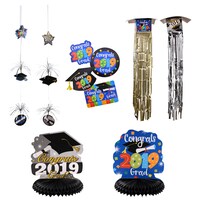 Assorted Congrats 2019 Graduate Decorations, 14-ct. Packs — Dollar Tree penny item