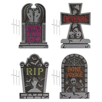 Polyfoam Tombstone Decorations, 17x11.5 in. — Dollar Tree