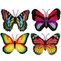 Crafter's Square Pop Up Butterfly Stickers, 4-Count. Packs — Dollar Tree