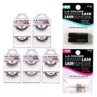 L.A. Colors Dramatilash Eyelashes and Adhesives — Dollar Tree
