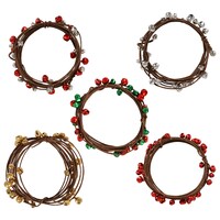 Christmas House Mini Bell Garland, 9-ft. Strands — Dollar Tree