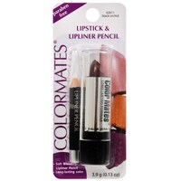 Colormates Black Orchid Lipstick and Lipliner Pencils — Dollar Tree penny item