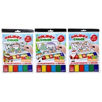 Holiday Cheer Magic Painting Posters — Dollar Tree
