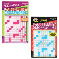 Kappa Large-Print Crossword Puzzle Books