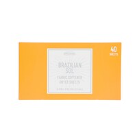 Homebright Brazilian Sol Fabric Softener Dryer Sheets, 40-Piece Pack. — Dollar Tree