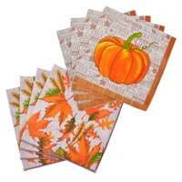 Fall Harvest Paper Napkins, 13 in., 18-ct. Packs — Dollar Tree (SKU 240470)