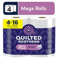 Quilted Northern Ultra Plush Meta Tissue Roll, 4-Piece Pack — Dollar Tree