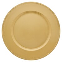 gold charger plates