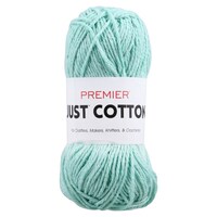 Premier Just Pastel Blue Cotton Yarn, 104 yd. — Dollar Tree (SKU 318060)