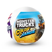 5 Surprise Monster Truck Color Change Toy, Assorted Designs. — Dollar Tree