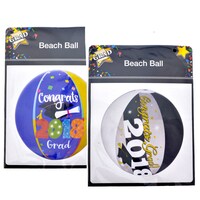Graduation Class of 2018 Beach Balls, 20 in. — Dollar Tree (SKU 269688)