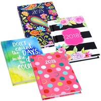 Jot 2018 Tabbed Weekly-Format Fashion Pocket Planners — Dollar Tree (SKU 258325)
