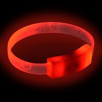 Valentine LED Light-Up Bracelets — Dollar Tree (SKU 262767)