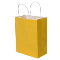 Medium Yellow Kraft Paper Gift Bags, 2-ct. Packs — Dollar Tree (SKU 929055)