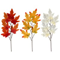 Floral Garden 5-Stem Maple Leaf Spray — Dollar Tree