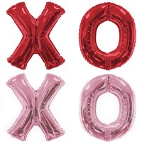 Xoxo Letters For Valentine's Day And Party Decor, Assorted Colors And Shapes, 1-Count. — Dollar Tree