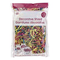 Voila Fiesta Blend Decorative Paper Shred, 1.8-oz Packs — Dollar Tree