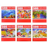 Puzzlebug 500-Piece Puzzles — Dollar Tree
