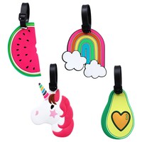 Silicone Novelty Luggage Tags, 6.375x3.375 in. — Dollar Tree (SKU 308294)