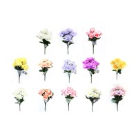 Floral Garden Artificial Floral Bush, Assorted Flowers, 1-Count. — Dollar Tree