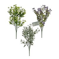 Floral Garden Greenery Bush, Assorted Colors, 1-Count. — Dollar Tree