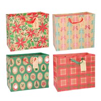Traditional Christmas Gift Bag, Assorted Designs. — Dollar Tree