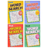 Dell Word Search Puzzle Books, 96 Pages — Dollar Tree