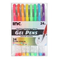 Gel Pens in Acetate Box 24 Count — Dollar Tree