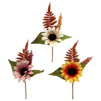 Sunflower Floral Pick — Dollar Tree penny item