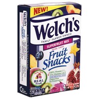 Welch's Superfruit Mix Flavored Fruit Snack Treats, 3.2 oz. Boxes — Dollar Tree (SKU 283422)