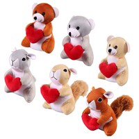 Greenbrier Kennel Club Squeaky Dog Toys with Hearts — Dollar Tree