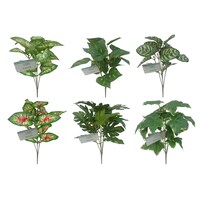 Floral Garden Artificial Greenery Bushes, 17 in. — Dollar Tree